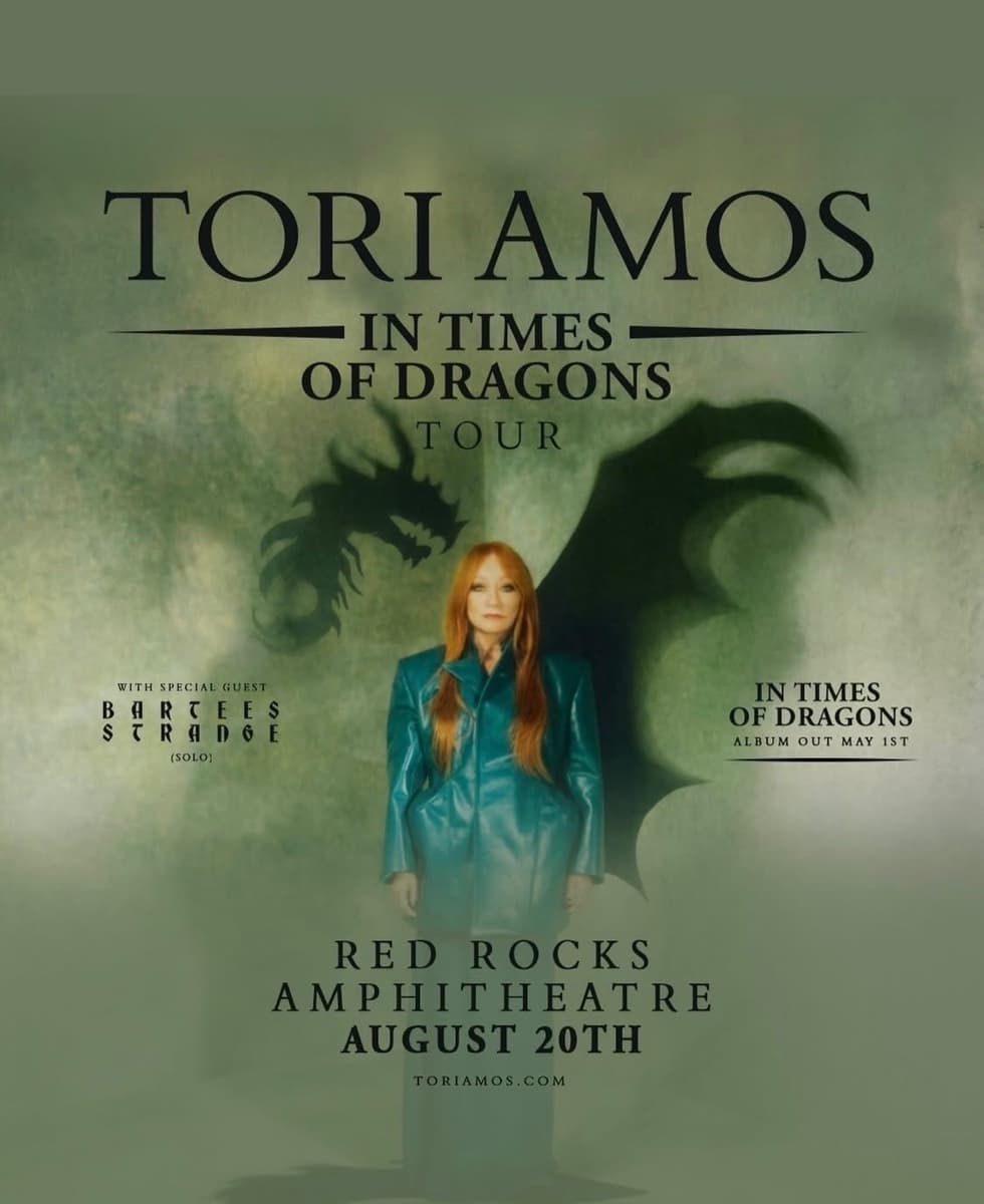 Tori Amos In Times of Dragons Tour at Red Rocks Amphitheatre